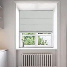 Changshade Blackout No Drill No Tools Roman Blinds Cordless Window Shades