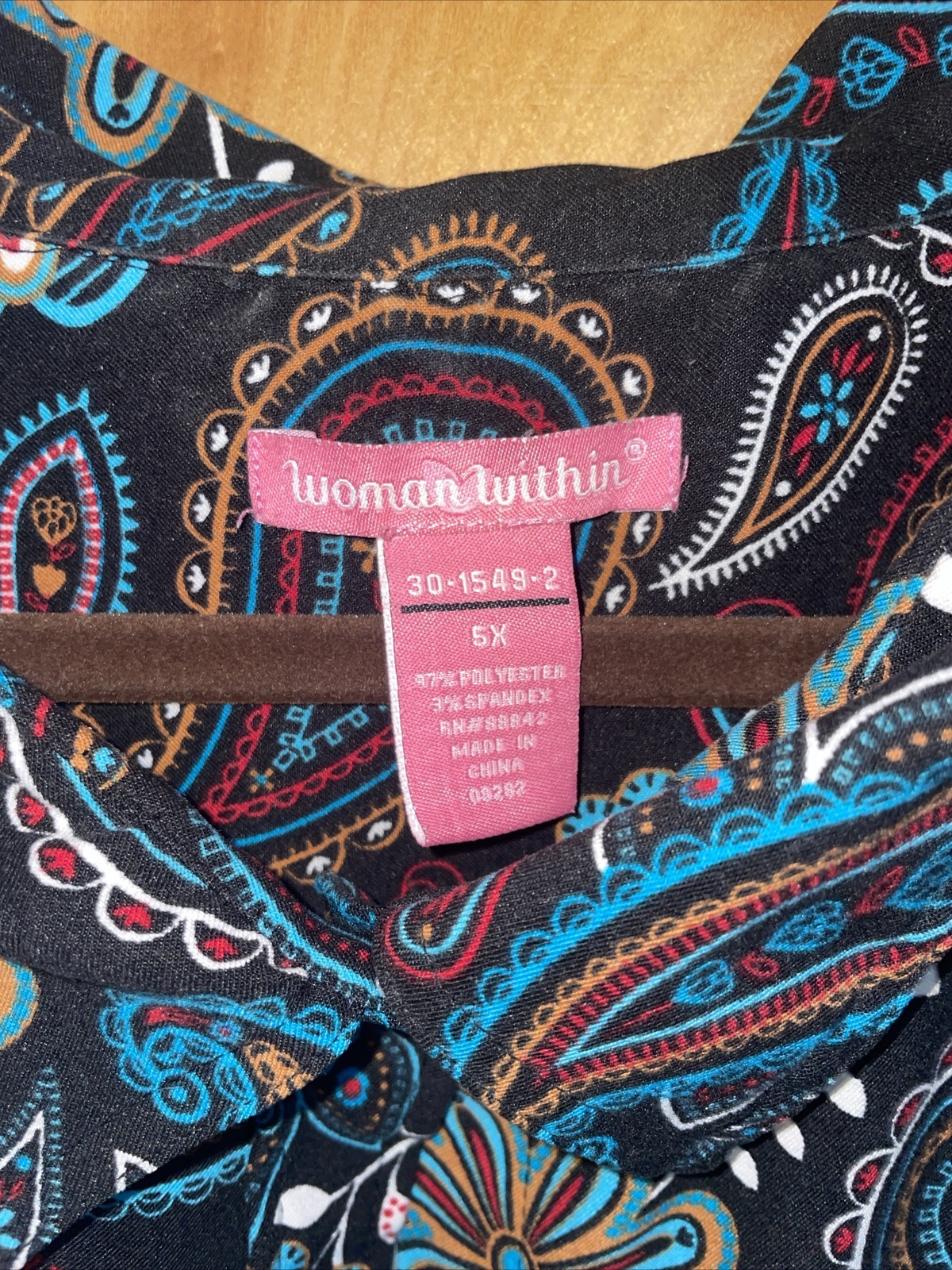 Woman Within 5x Dress Button Up Shirt With Long Sleeves eBay