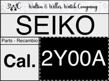 NOS New Seiko 2Y00A 2Y00.A Quartz Part Genuine Watch