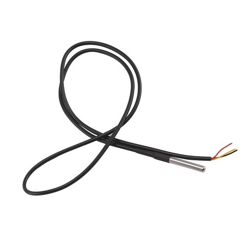 10Pc Temperaturfühler DS18B20 Digital Thermosensor Temperatur-sensor Wasserdicht - Bild 14 von 15