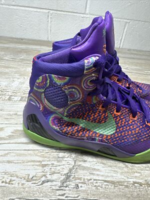 Nike Kobe 9 IX Elite GS Purple Venom Vivid Pink Size 7y 7 Sneakers