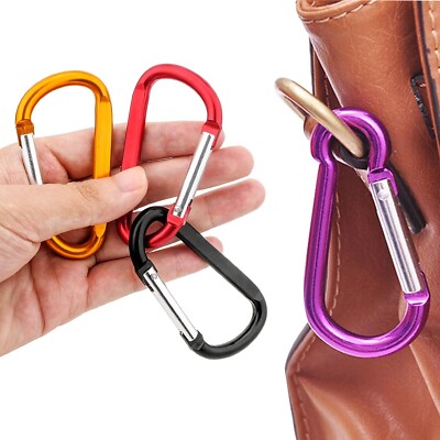 Carabiner Clip Camping Accessories Fishing Hiking Traveling and Keychain Craebue