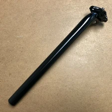 New KALLOY Bike Bicycle Alloy Seat Post 25.4-27.2mm Length 350mm No Logo Black