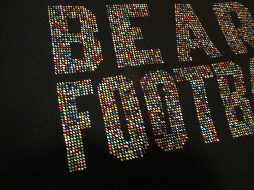 Women's XL Chicago Bears Black L/S Jewel Beaded Sweat Shirt NWT - Picture 5 of 7