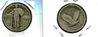 1927 D STANDING LIBERTY QUARTER VG 134T