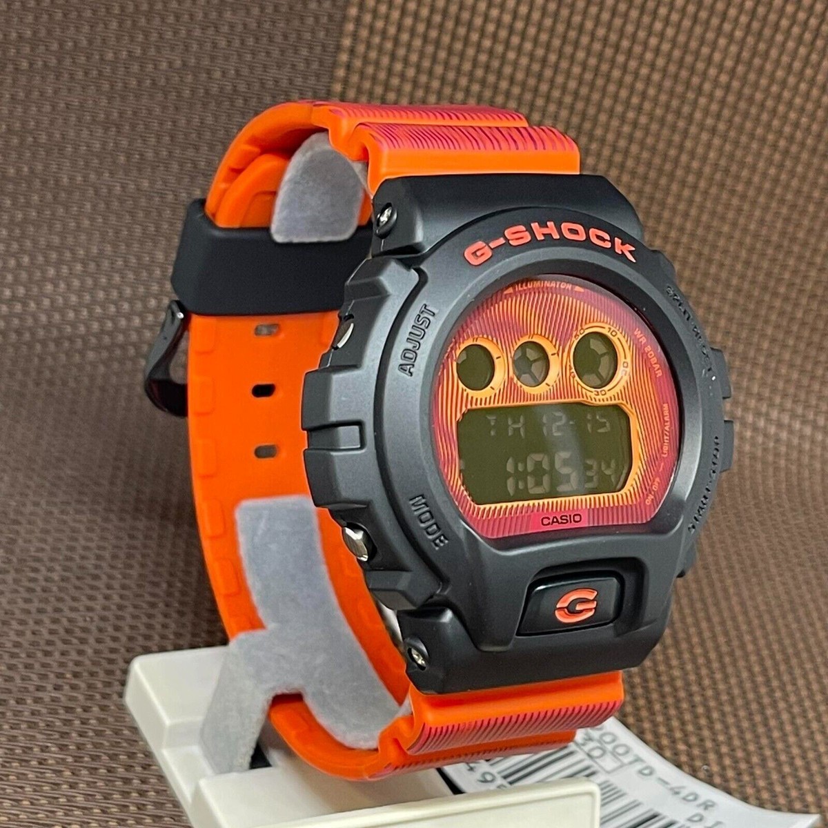 Casio G-Shock DW-6900TD-4D Time Distortion Fluorescent Color  