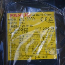 FANUC SERVO MOTOR A06B-0123-B175 EXPEDITED SHIPPING new