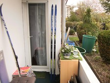 Langlaufski FISCHER XC ROYAL CROWN, 203 cm mit SNS PROFIL Bindung, GUT! (50)