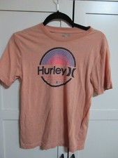 Hurley: Boys 14/16 Short Sleeve T-Shirt In Peach
