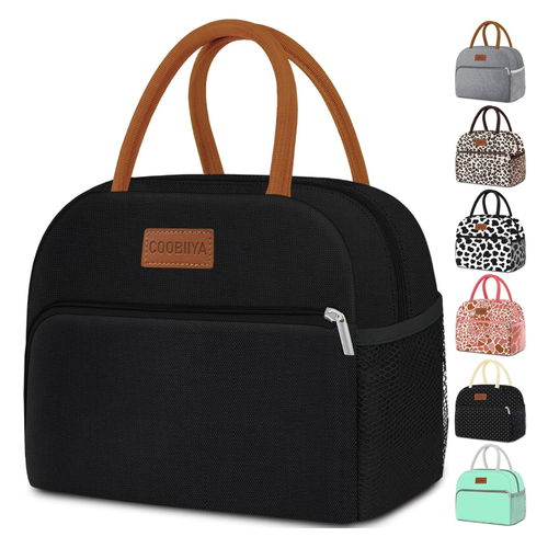 Lunch Bag Women Box for Adult Small Leakproof Cute Tote Large Capacity Reusable - Picture 19 of 24