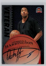 1997 The Scoreboard SB Gold Veteran Auto Othella Harrington /300 Houston Rockets