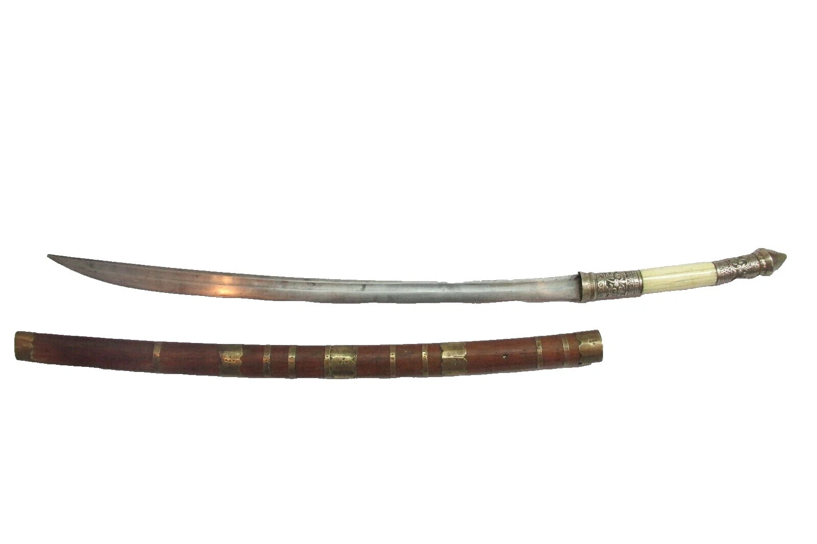 Espadas de colección y hoja de acero al carbono sables mango de hueso