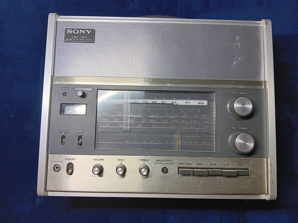SONY ソニー SOLID STATE 13BAND CRF-200 レトロ ラジオ 当時物