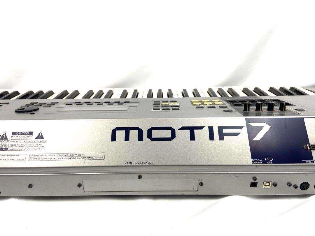 Yamaha Motif 7 76 Key Synthesizer keyboard Workstation | eBay Yamaha Motif 7 76 Key Synthesizer keyboard Workstation | eBay
