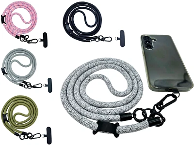 MARKENLOS Universal Handykette robust ✅ versch. Farben Kordel Lanyard für alle Handyhüllen