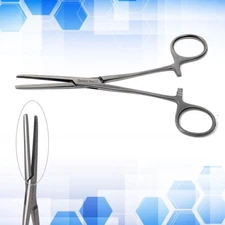 Artery Forceps Clamp Surgical Hemostat Locking 7.25" Straight Stainless Pliers