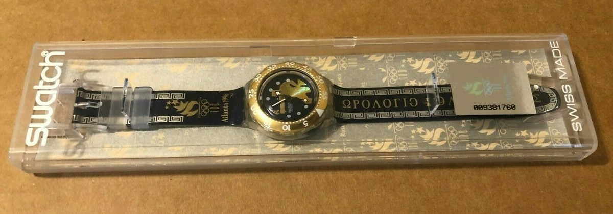 ATLANTA 1996 OLYMPICS COMMEMORATIVE SWATCH WRISTWATCH 