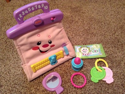 fisher price laugh and learn purse