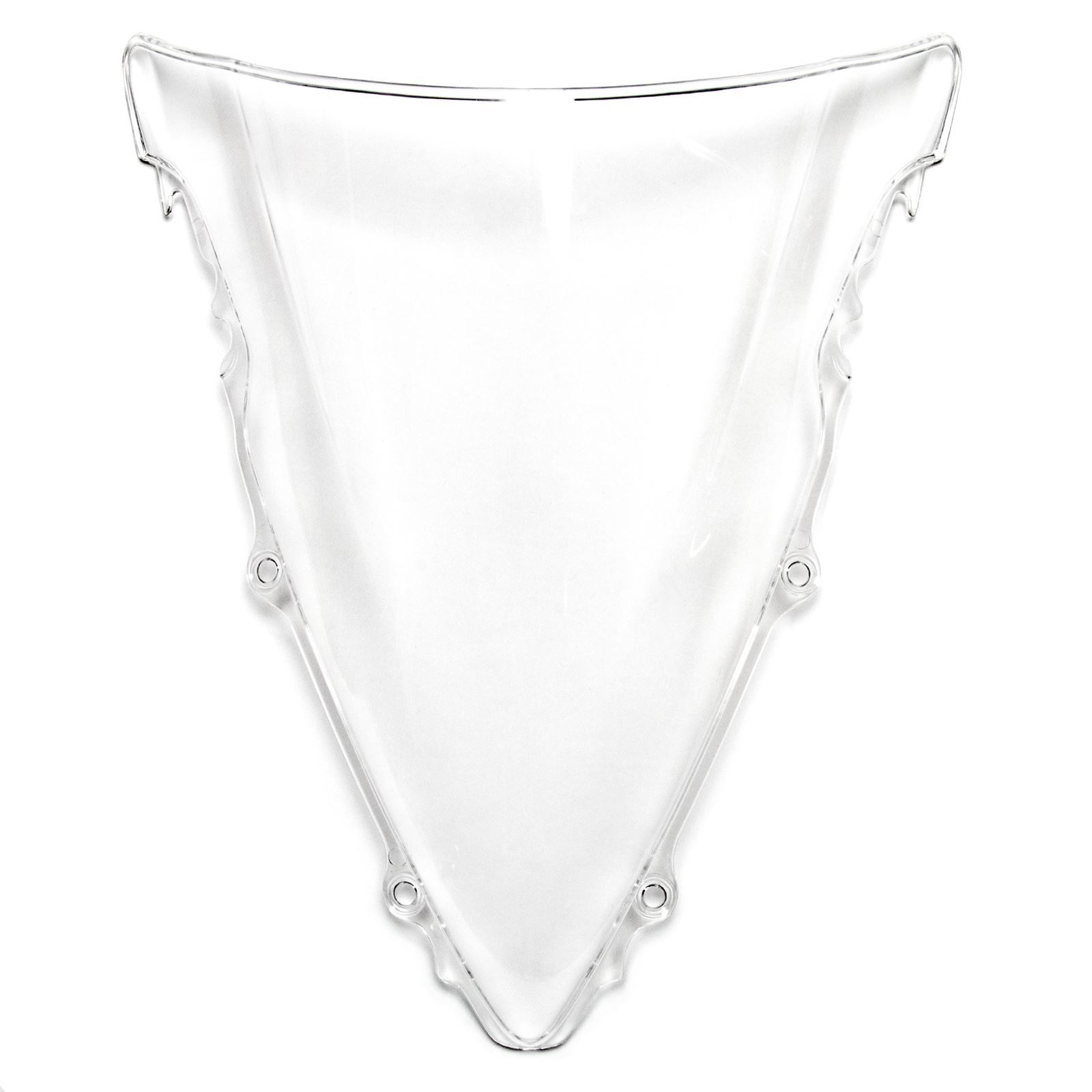 Pantalla de parabrisas transparente doble burbuja MPW para Yamaha YZF-R6 05-05