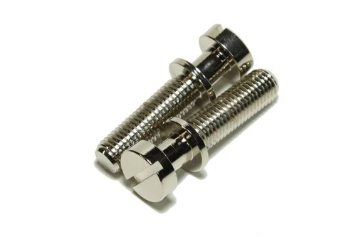 Replacement Nickel Tailpiece Mounting Studs Vintage Length 1 1/2" overall 