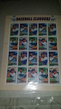 US - 2005 Baseball Sluggers #4080-3 full sheet - VF MNH