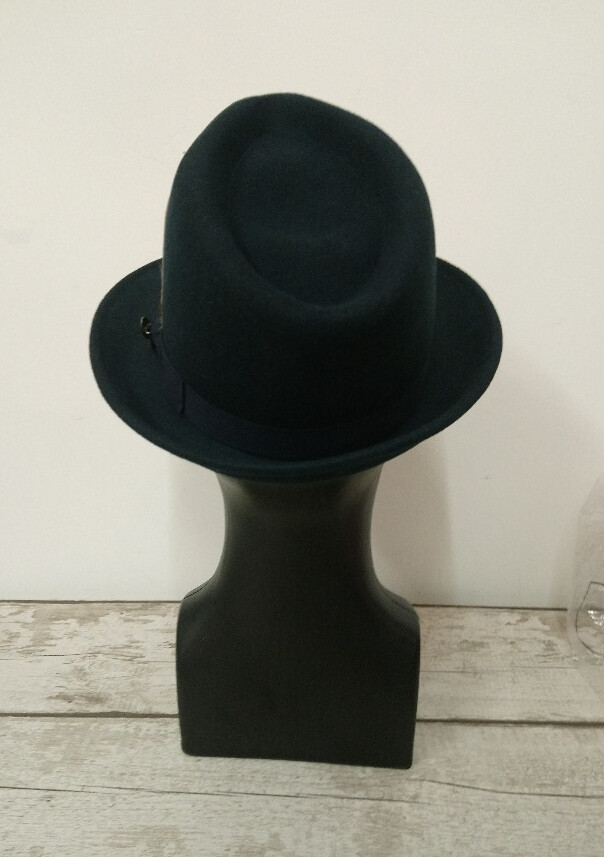 JAXON AND JAMES ladies navy blue trilby hat size small CG b26 eBay