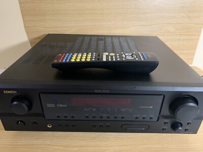 Denon Bundle AVR-1506 7.1-Channel Home Theater Receiver W/ Denon RC-100 Remote