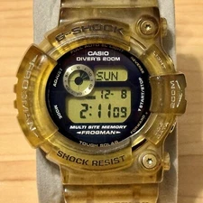 Casio G-Shock GW-225E-7 Glorious Gold 25th Anniversary Frogman Digital Watch 200