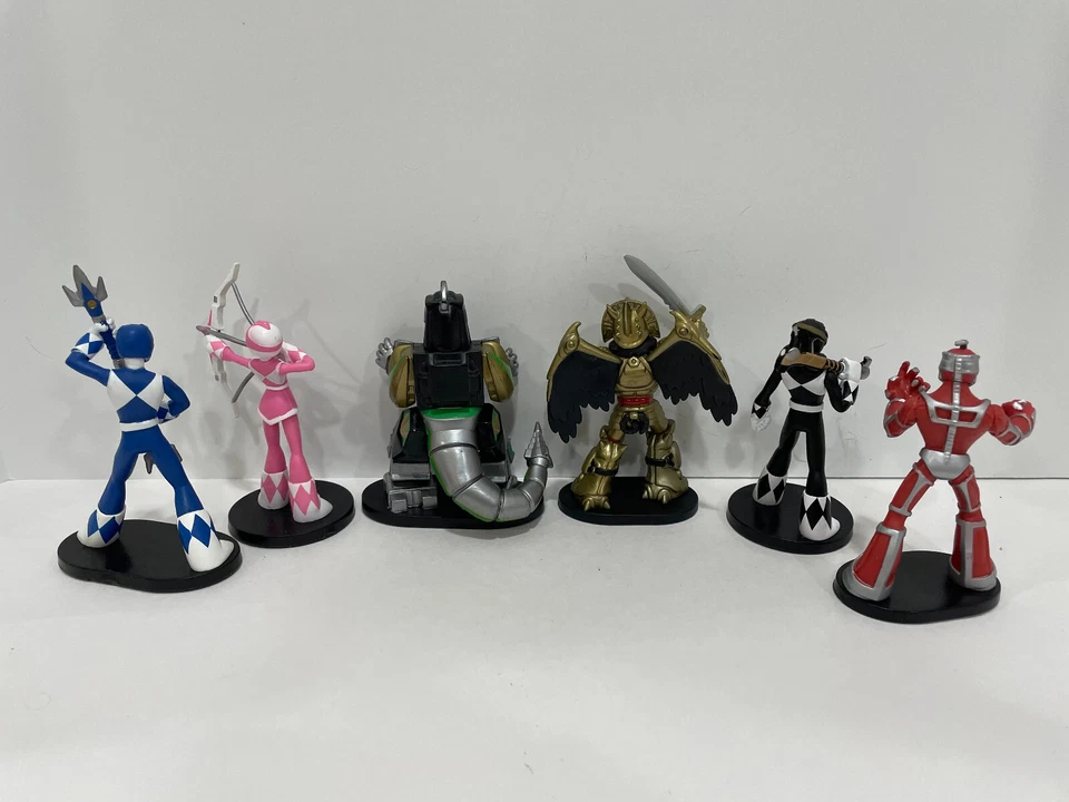 Lote de 6 figuras de vinilo Funko de Power Rangers Hero World Foto 4 de 4