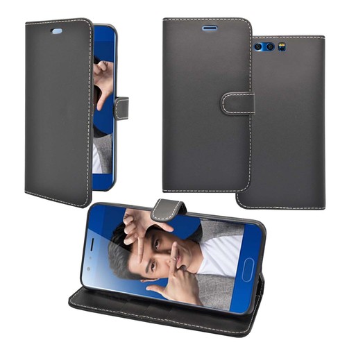 For Honor 9 Case Wallet Flip PU Leather Stand Card Slot Pouch Phone Cover - Picture 4 of 13