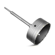 Fresa a tazza 160 mm carotatrice muro asta sds plus 50 cm prolunga da trapano
