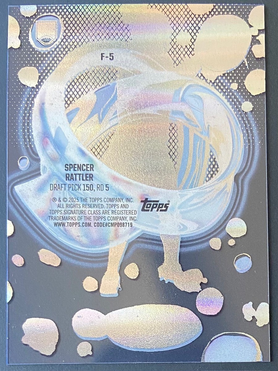 does spencer's sell pokemon cards 2025 Topps Signature Series Football Spencer Rattler Fluidity Case Hit  Acetate