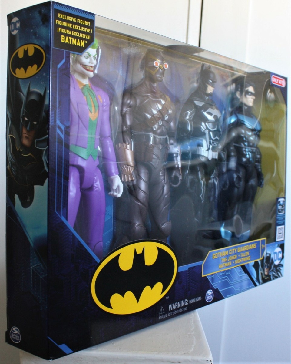 DC Batman Gotham City Guardian Large Playset Toy, 4-in-1 Transforming Adventure Set