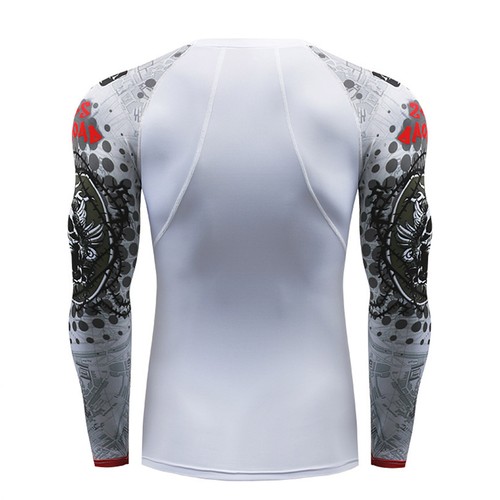 Men's Swim Shirt Long Sleeve UV Sun Protection Quick Dry Sun Shirt for Swimming - Picture 14 of 29