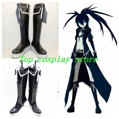 Vocaloid Miku Black Rock Shooter cosplay shoes boots csddlink