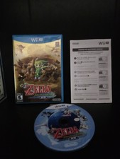 Nintendo Zelda Wind Waker HD Wii U Game Disc w/ Case 2013