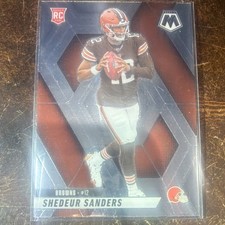 Panini 2025 Mosaic Rookie Shedeur Sanders #302 Cleveland Browns NFL