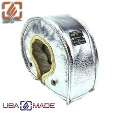 Thermal Zero Universal T4 Turbo blanket - CHROME - MADE IN THE USA