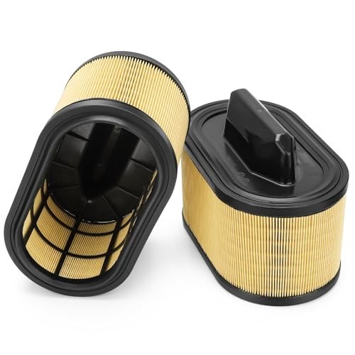 2PCS Engine Air Filter for Maserati Ghibli, Levante, Quattroporte V6 3.0L 3.8L
