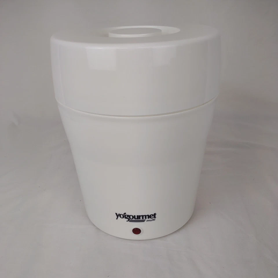 Multi Yogurtera Eléctrica Yogourmet De Colección 2Qt Hágalo Usted Mismo - Sin Bolsa con Termómetro Foto 2 de 3