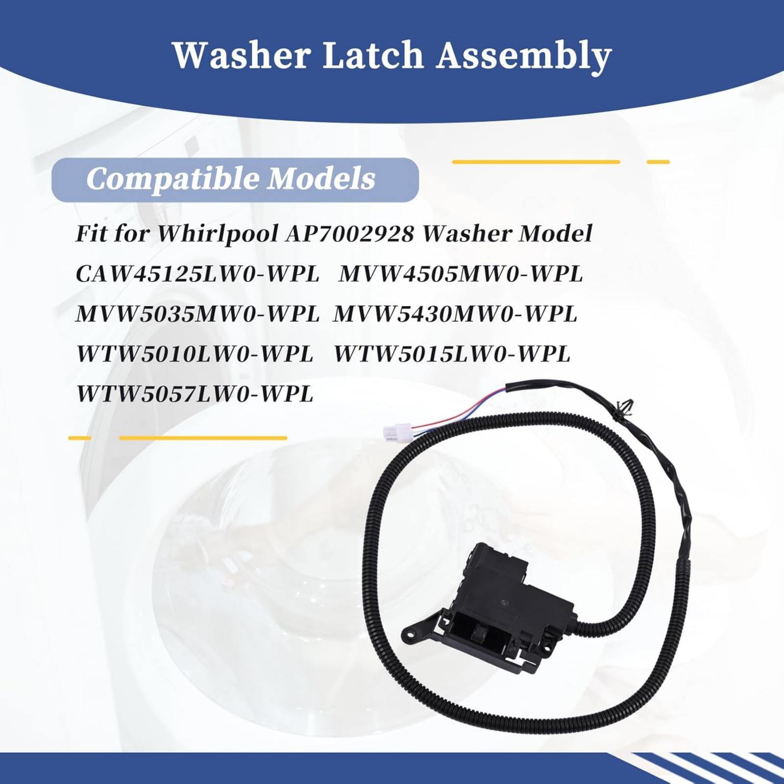 NEW Washer Lid Lock Switch For Whirlpool /Maytag / Crosley Washing Machine