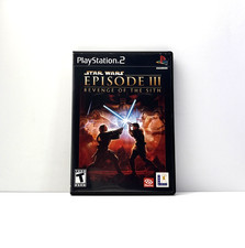 Jeu Star Wars Épisode III : La Revanche Des Sith Sur PS2 - Version PAL FR - Bon état