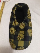 Dr. Seuss The Grinch Slippers sock sox new w tag youth 10 -13 bioworld Christmas