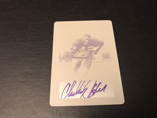 2012 Leaf Legends Of Sport CHARLEY TAYLOR  1/1 Yellow Plate Auto Redskins BA-CT1