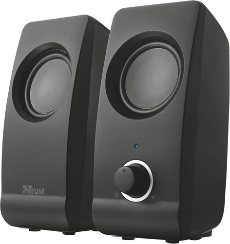 Trust Remo 2.0 PC Speakers for Computer and Laptop, 16 W, USB Powered, Black - 第 1/3 張圖片