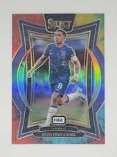 Enzo Fernandez Tie Dye Prizm /25 Panini Select FIFA Chelsea Argentina SP
