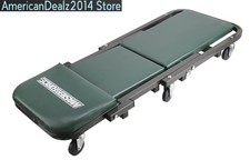 Heavy Duty Garage Creeper And Rolling Seat Heavy Duty Low Profile Padded Cushion