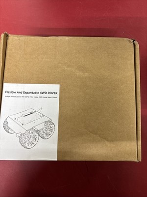 Waveshare WAVE ROVER 4WD Robot Chassis ESP32 Off Road Metal Frame 12V Motors