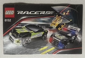 RETIRED ~ Lego Racers: Speed Chasing #8152 COMPLETE w/Manual (3 Vehicles)
