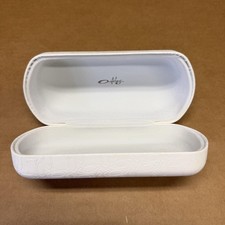 Oakley Glasses Case Mens White Hard Shell O Logo Sunglass Eyeglass Protective